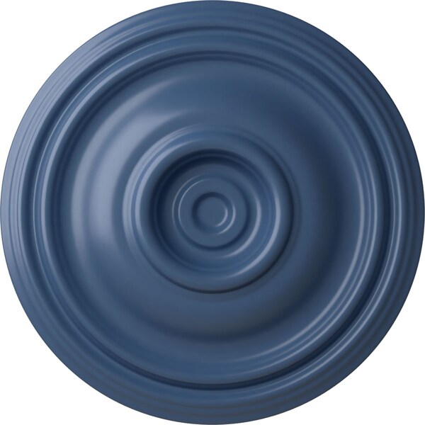 Ekena Millwork Traditional Ceiling Medallion (Fits Canopies up to 4"), Hand-Painted Americana, 14 3/4"OD x 1 3/4"P CM14TRAMF - main